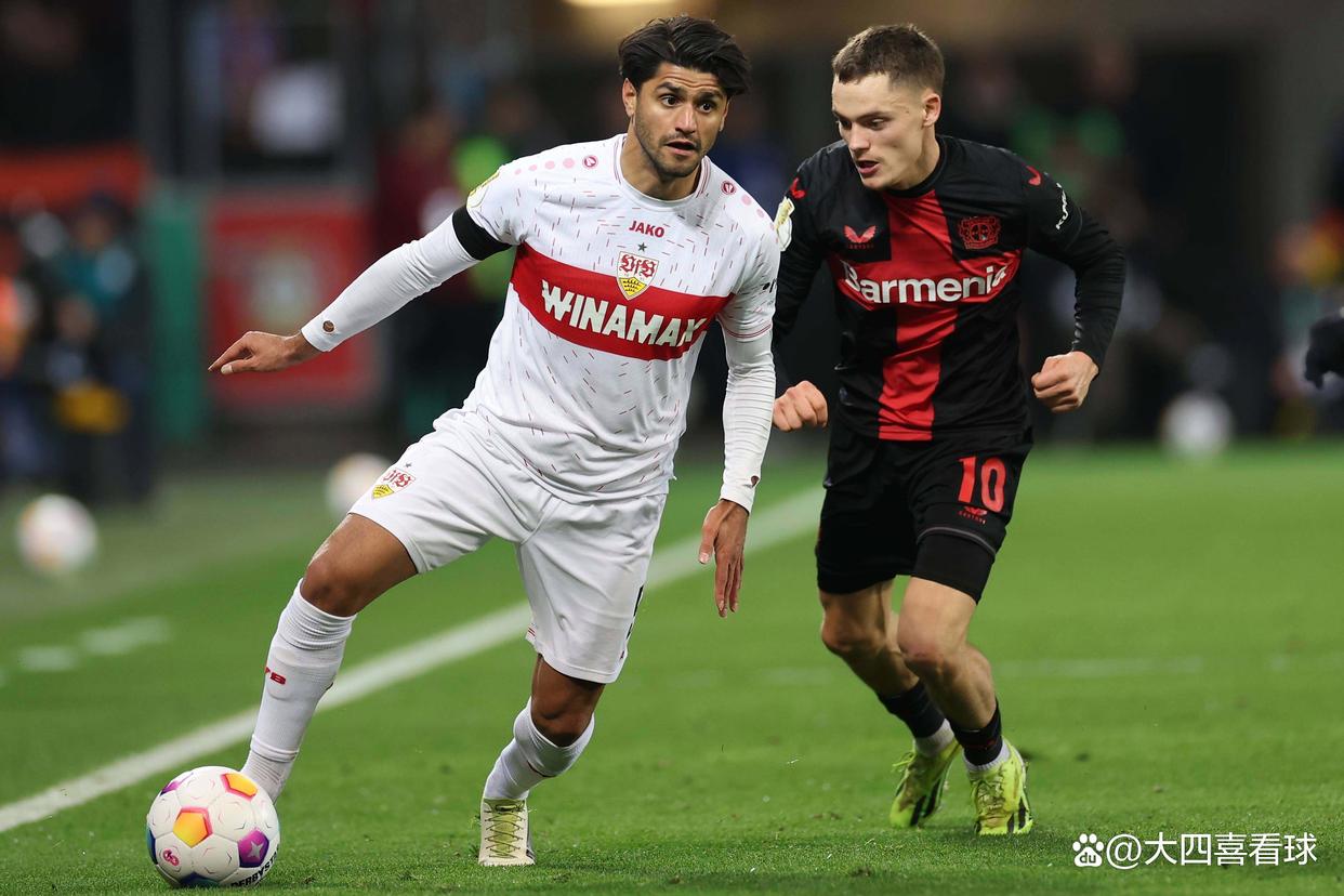 太狠了！转会期斯图加特备战德国杯字母哥在拜仁比赛中绝杀，莱比锡转会期远射贴柱 